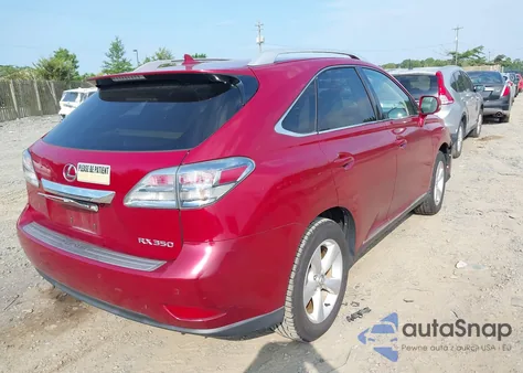 2011 Lexus Rx 350 from USA, damaged, VIN 2T2BK1BA2BC115945